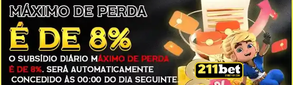 211bet 8% maximum refund